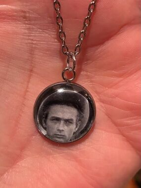 James Dean Charm Necklace.